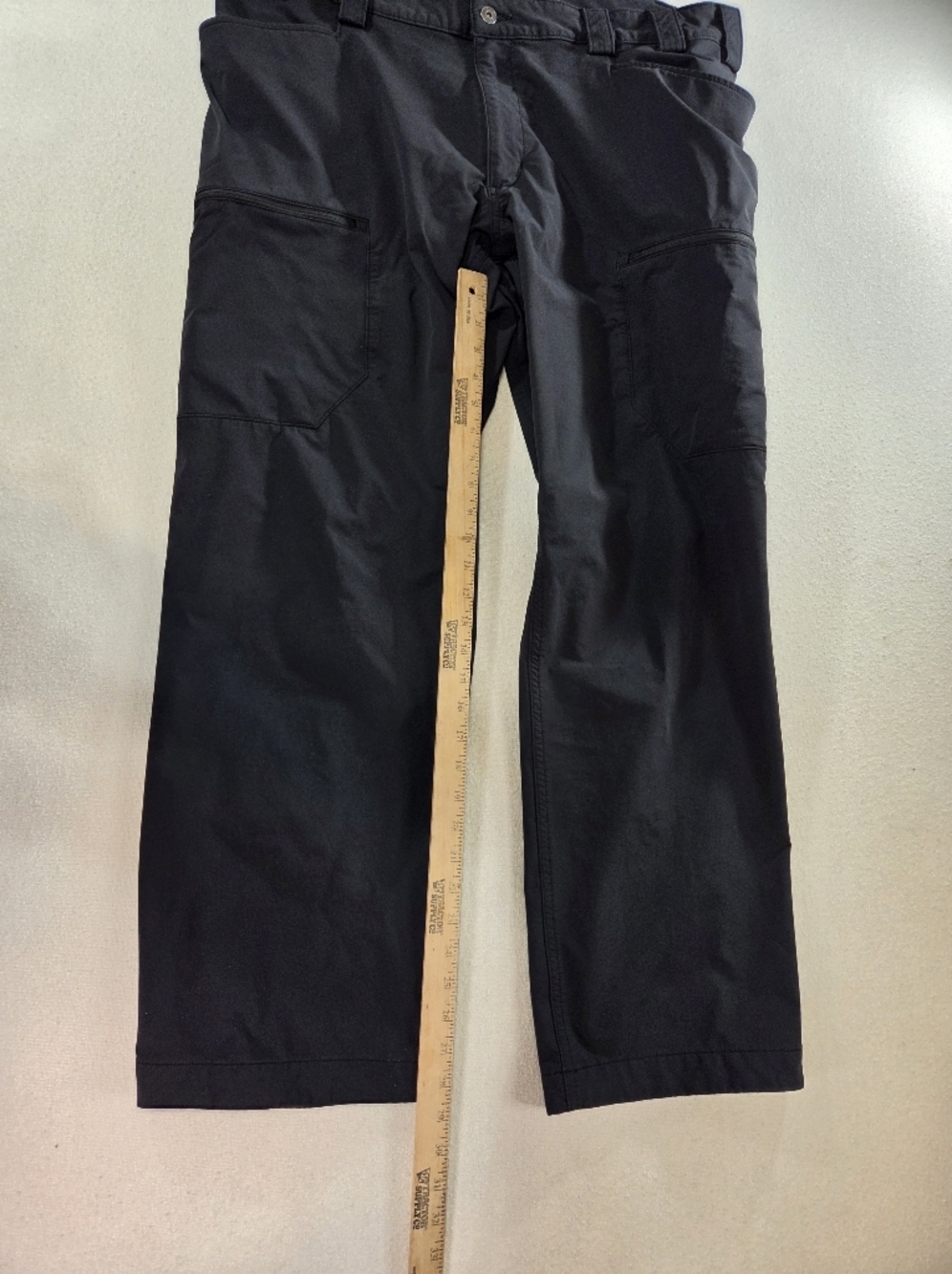 Duluth Flexpedition Pants 40x32 Gray Fleece Lined Outdoor Work - Picture 7 of 7